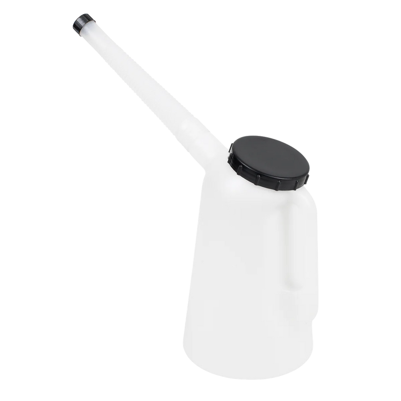 Sealey Oil Container 1L with Lid & Flexible Spout