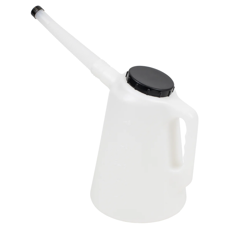 Sealey Oil Container 3L with Black Lid & Flexible Spout