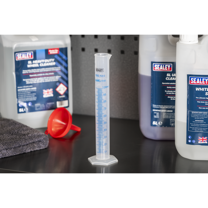 Sealey Graduated Measuring Cylinder Set 5 Piece