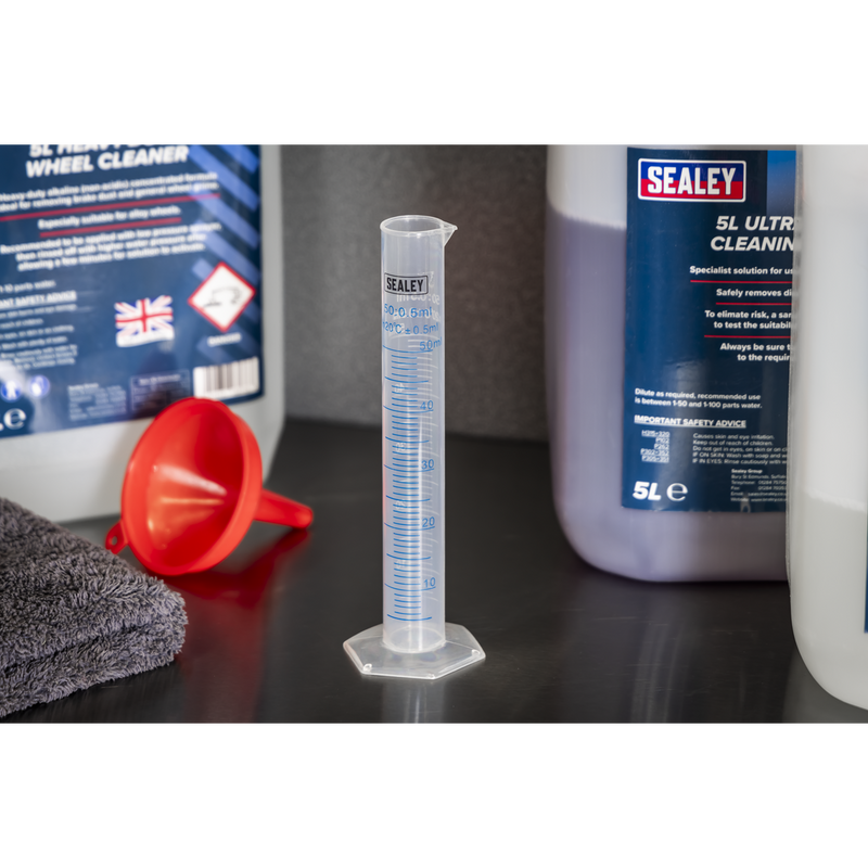 Sealey Graduated Measuring Cylinder Set 5 Piece