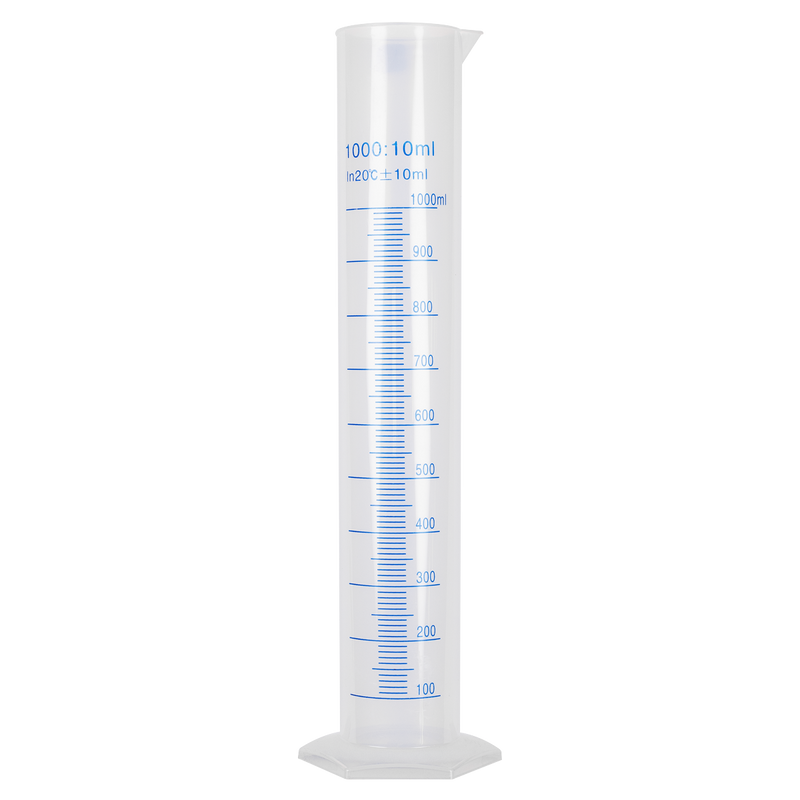 Sealey Measuring Cylinder 1000ml Graduated Polypropylene