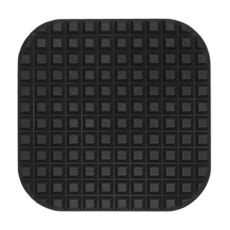 Sealey Safety Rubber Jack Pad Type A 118.5mm Square
