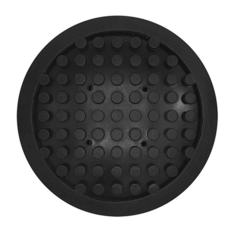 Sealey Safety Rubber Jack Pad Type C Ø122.7mm