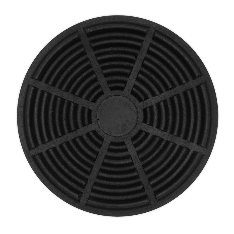 Sealey Safety Rubber Jack Pad Type A Ø157mm