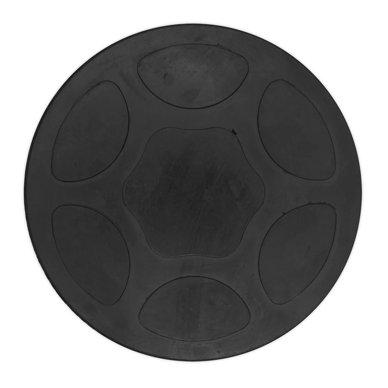 Sealey Safety Rubber Jack Pad - Type B Ø136.5mm