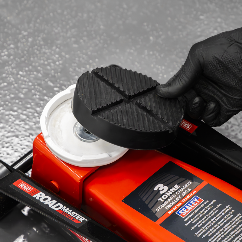 Sealey Universal Cross Slotted Jacking Pad JP25 Ø125mm