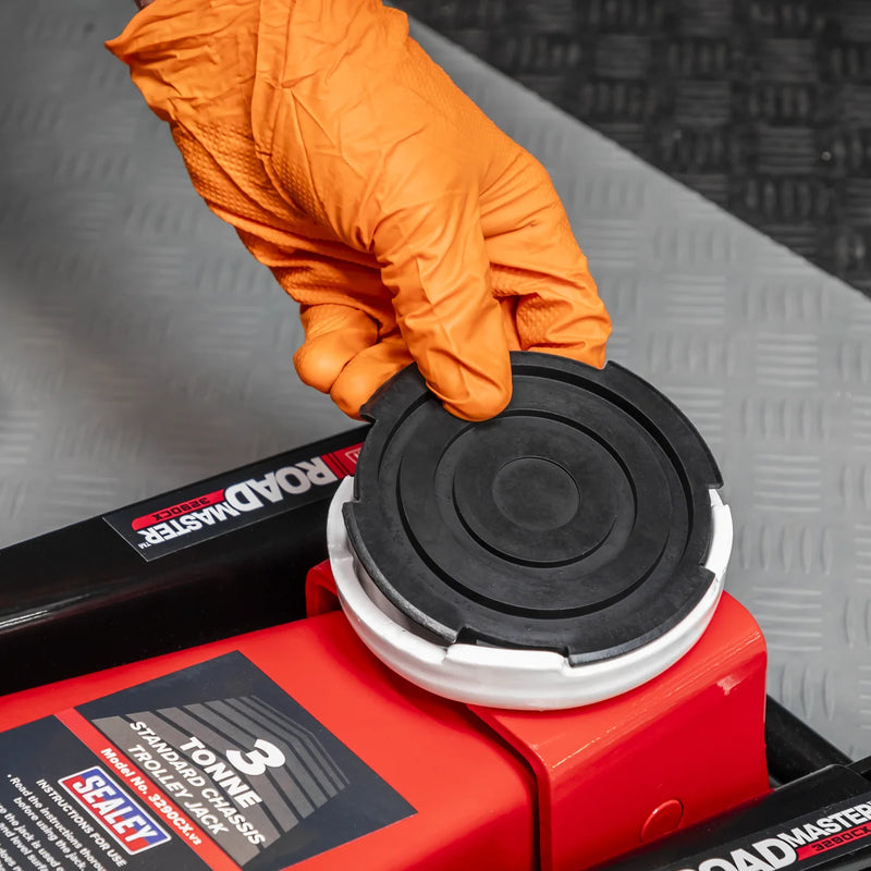 Sealey Safety Rubber Jack Pad - Type B Ø105mm
