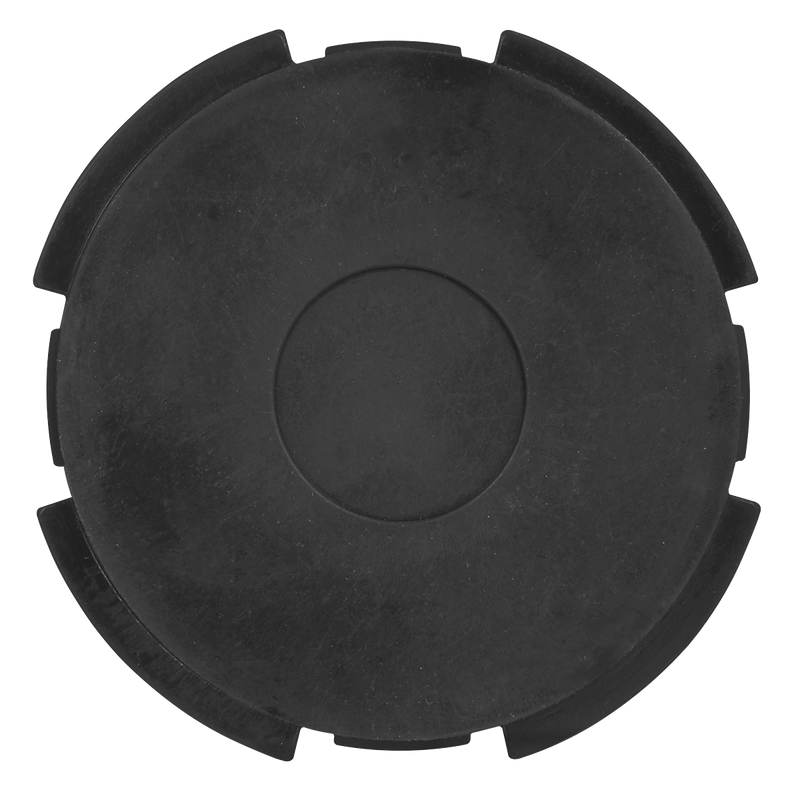 Sealey Safety Rubber Jack Pad - Type B Ø105mm