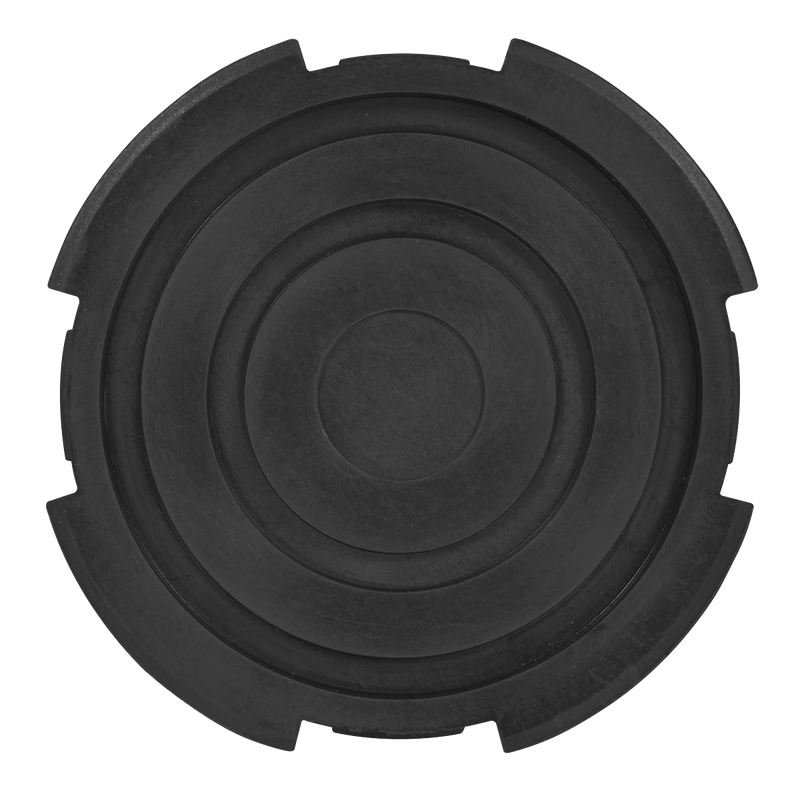 Sealey Safety Rubber Jack Pad - Type B Ø105mm