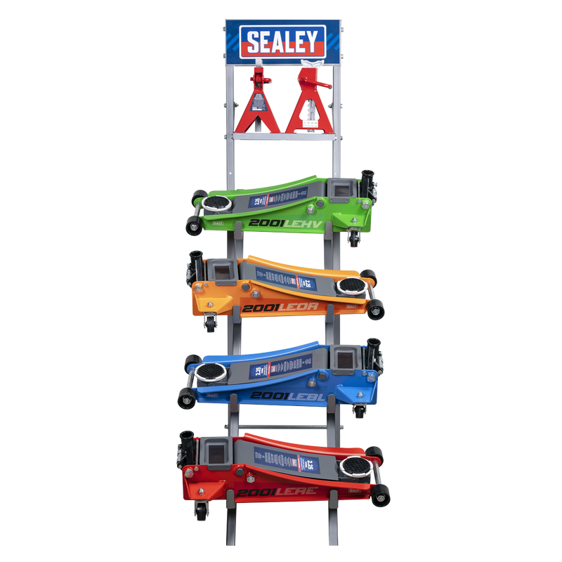 Sealey Low Profile Jack Stand Deal JS1COMBO1 2.25 Tonne