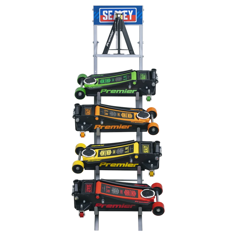 Sealey Jack Stand Deal JS1COMBO3 4 Tonne Low Profile Trolley Jacks