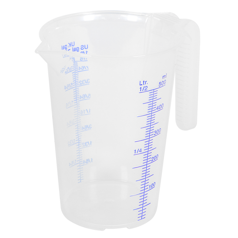 Sealey Measuring Jug 500ml Translucent Polypropylene JT0500