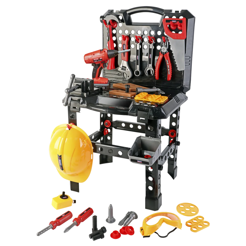 Sealey Junior Toy Tool Kit with Workbench 90 Piece