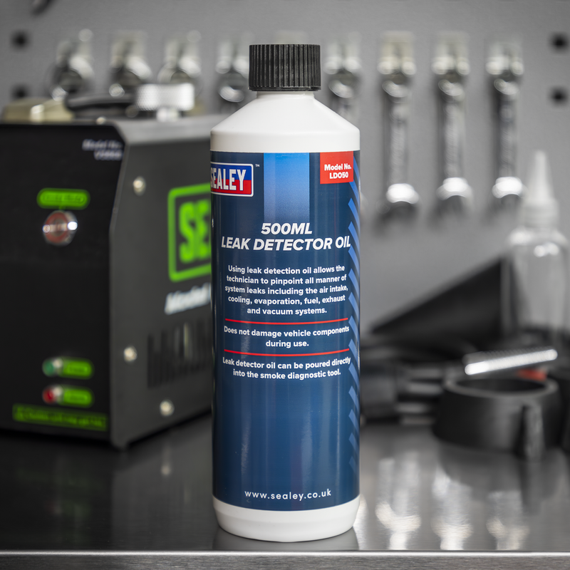 Sealey Leak Detector Oil 500ml - Essential for Diagnostics