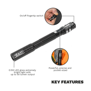 Sealey Aluminium Penlight LED043 0.5W 50 Lumen