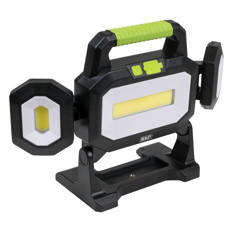 Sealey Rechargeable Floodlight LED18WFL 31W & 26W COB