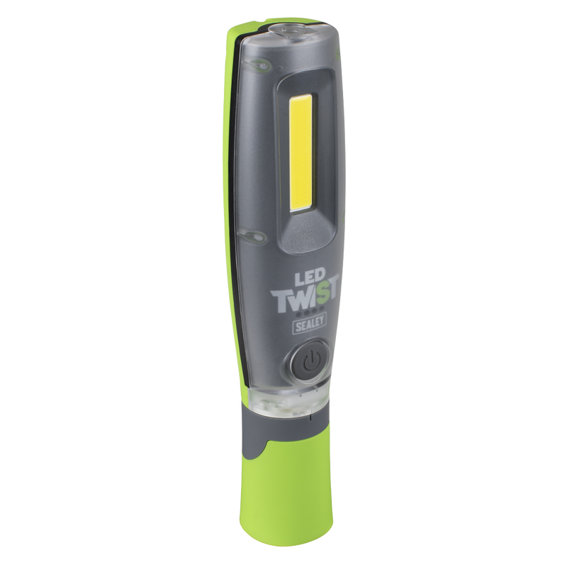 Sealey LED Inspection Light 16W COB & 1W SMD Rechargeable Green