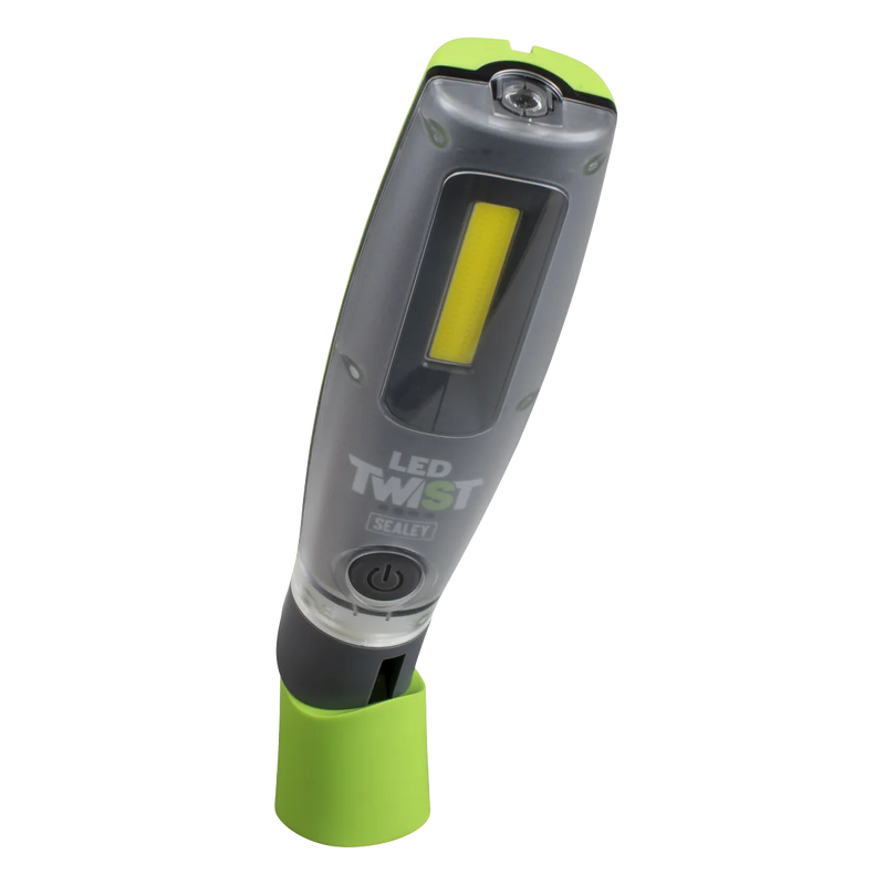 Sealey LED Inspection Light 16W COB & 1W SMD Rechargeable Green