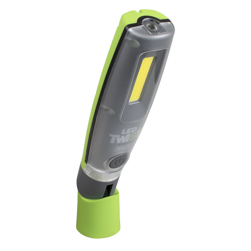 Sealey LED Inspection Light 16W COB & 1W SMD Rechargeable Green