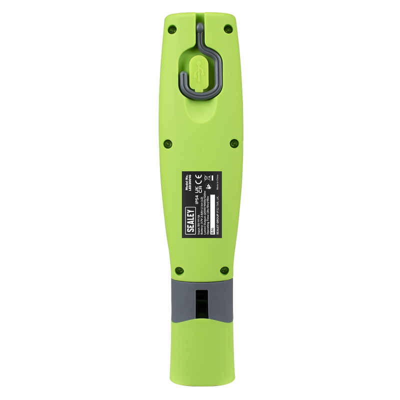 Sealey LED Inspection Light 16W COB & 1W SMD Rechargeable Green
