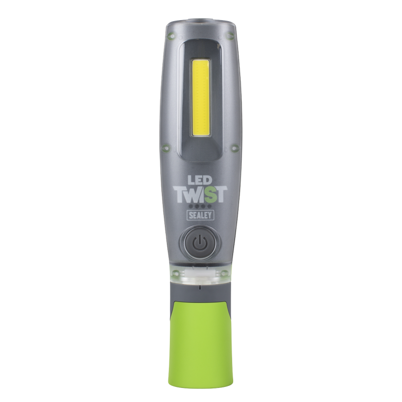 Sealey LED Inspection Light 16W COB & 1W SMD Rechargeable Green