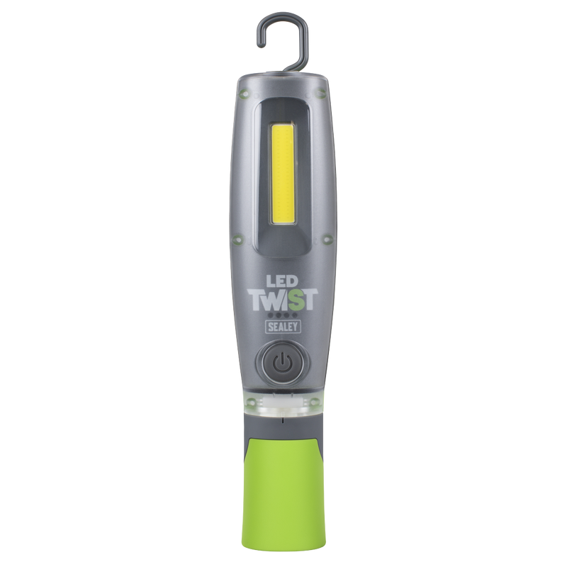 Sealey LED Inspection Light 16W COB & 1W SMD Rechargeable Green