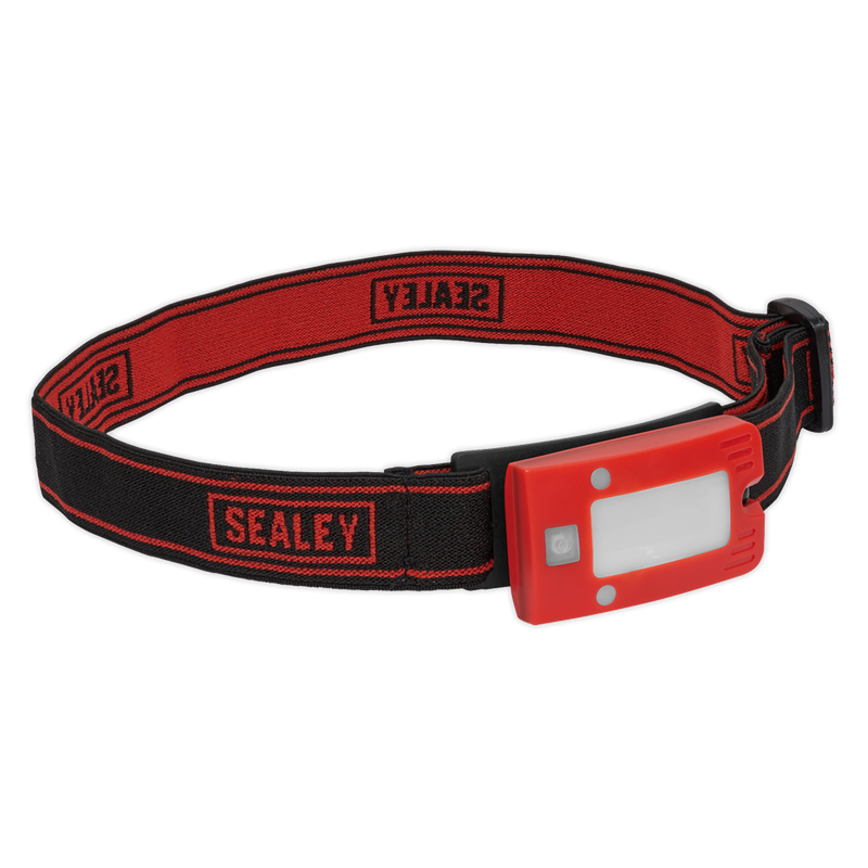 Sealey Rechargeable Head Torch LED360HT 200lm COB Black