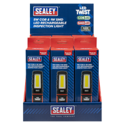 Sealey LED Inspection Light 5W COB & 1W SMD Rechargeable 180mm