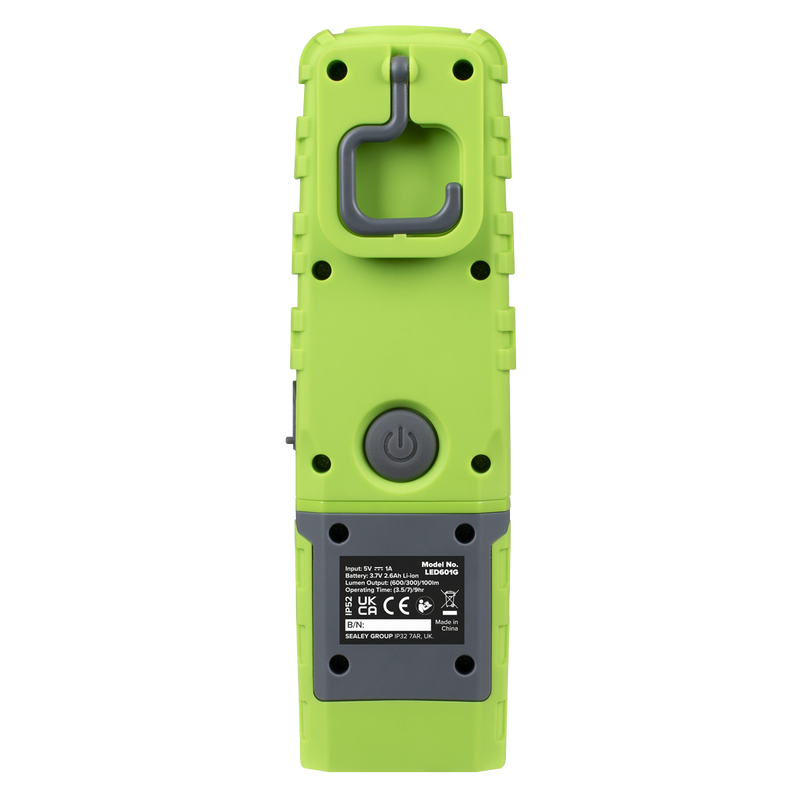 Sealey LED Inspection Light LED601GDB 600 Lumens Rechargeable