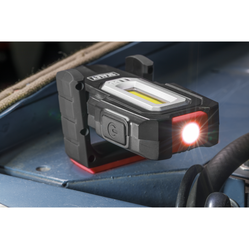 Sealey Wireless Rechargeable Inspection Light 3W COB 1W SMD LED