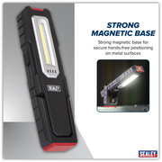 Sealey Wireless Inspection Light LEDWC04 5W COB & 1W SMD