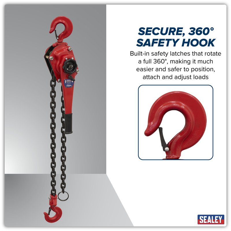 Sealey Steel Lever Hoist 3000kg Model LH3000