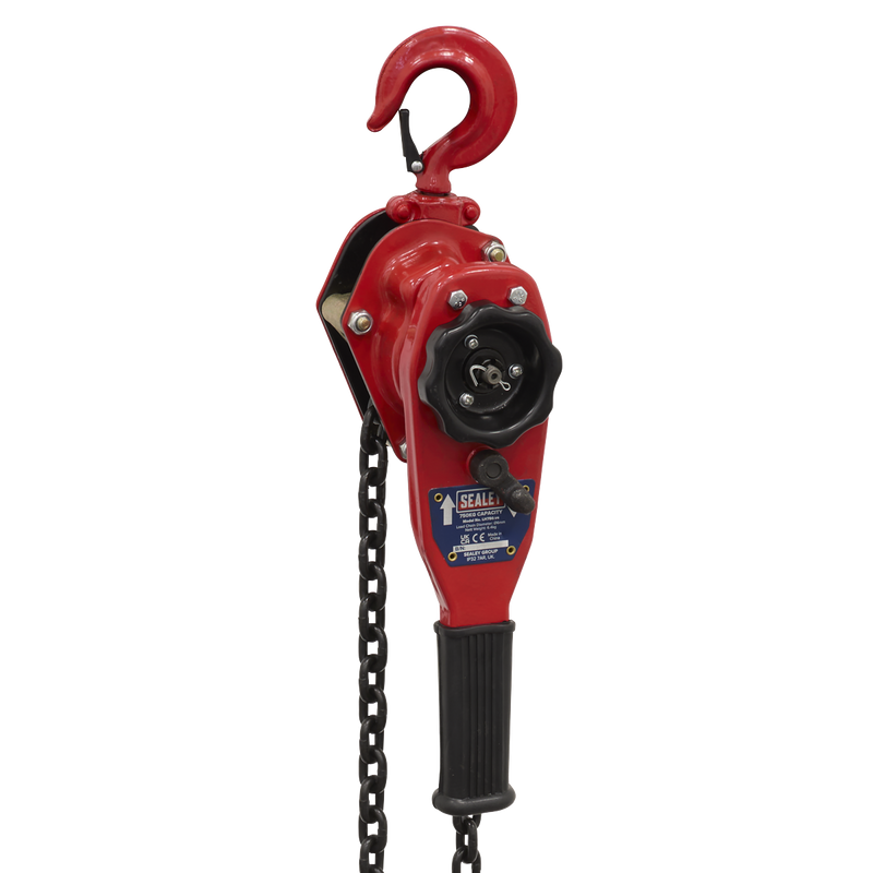 Sealey Lever Hoist 750kg Capacity 1.5m Chain Length