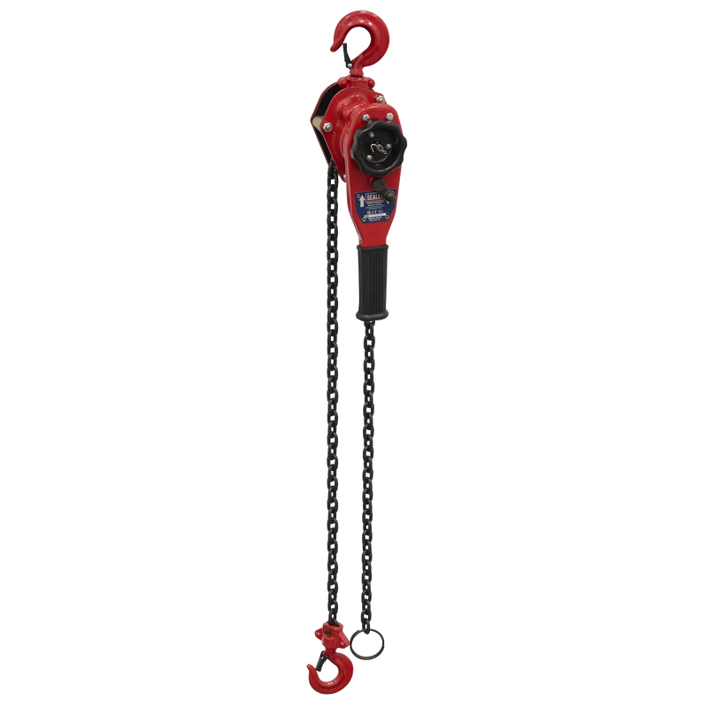 Sealey Lever Hoist 750kg Capacity 1.5m Chain Length