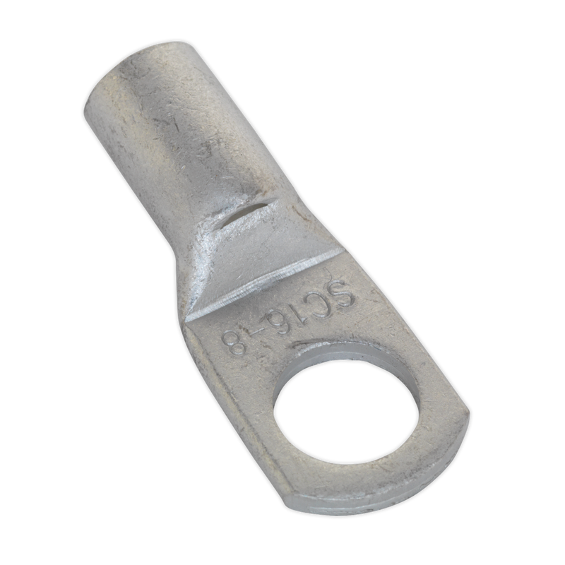 Sealey Copper Lug Terminal 16mm² x 8mm - Pack of 10