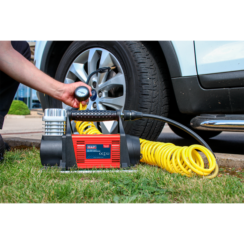 Sealey Heavy-Duty Tyre Inflator 12V 150psi MAC06