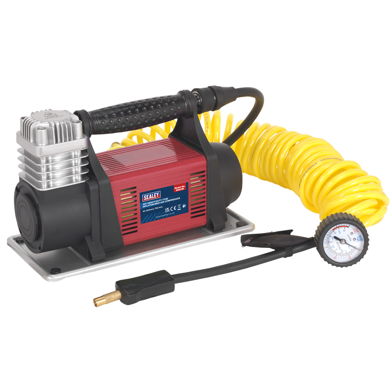Sealey Heavy-Duty Tyre Inflator 12V 150psi MAC06