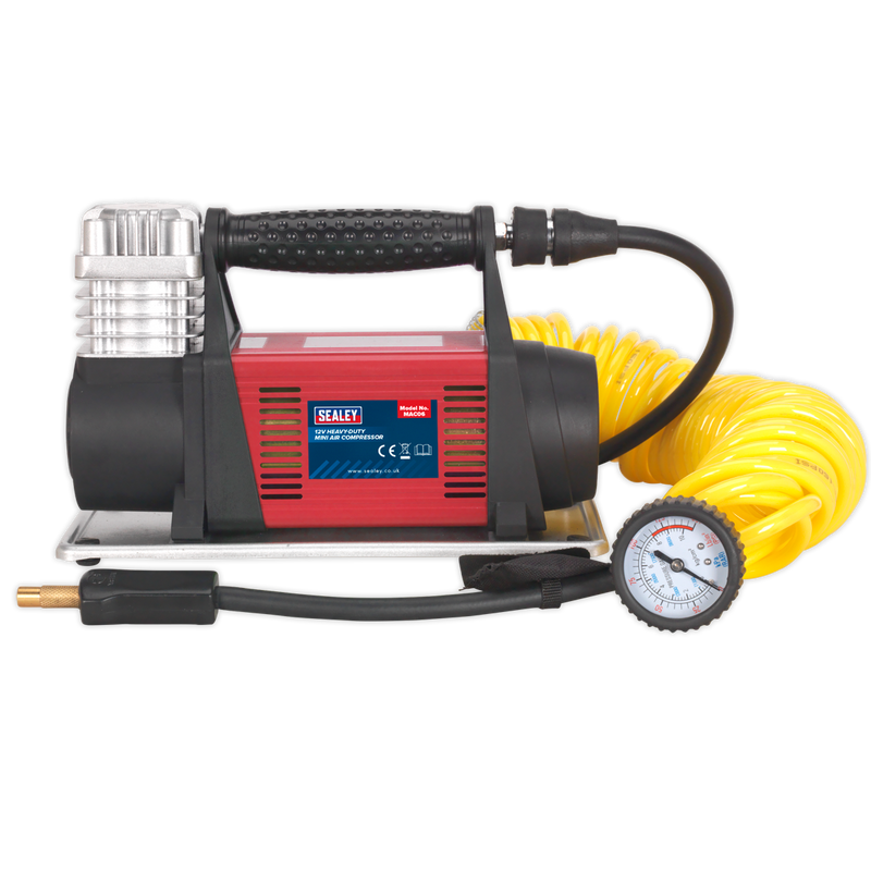 Sealey Heavy-Duty Tyre Inflator 12V 150psi MAC06
