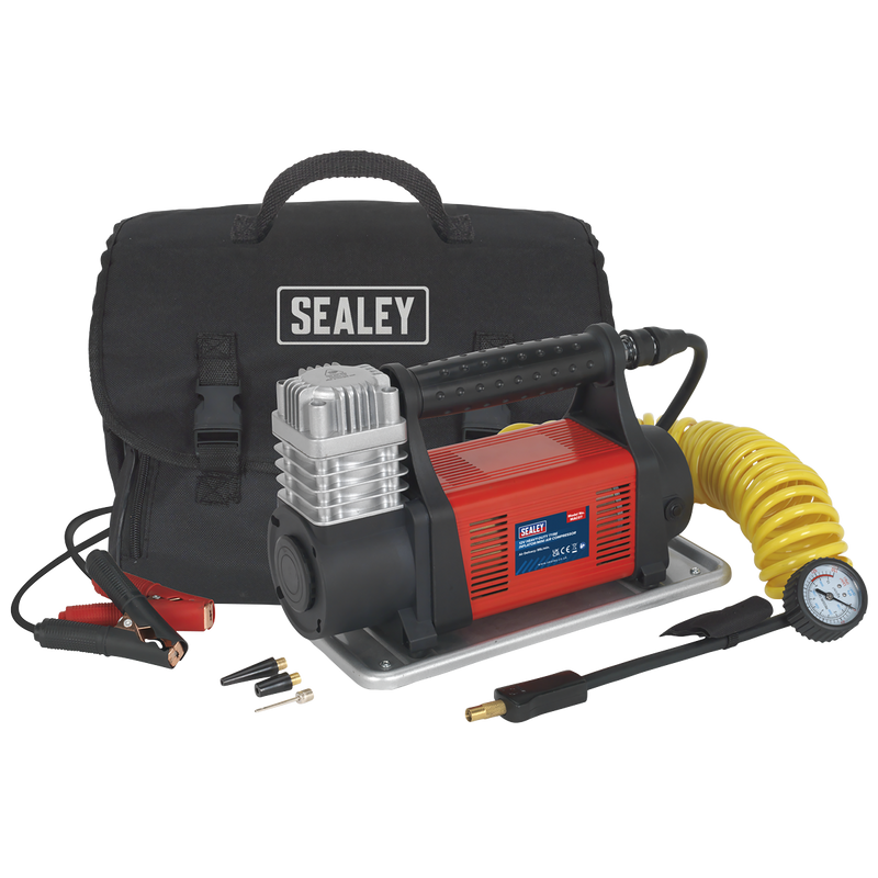 Sealey Heavy-Duty Tyre Inflator MAC07 12V 95L/min