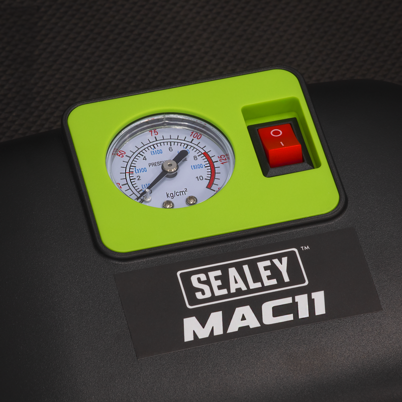 Sealey Tyre Inflator with Worklight 12V 120psi
