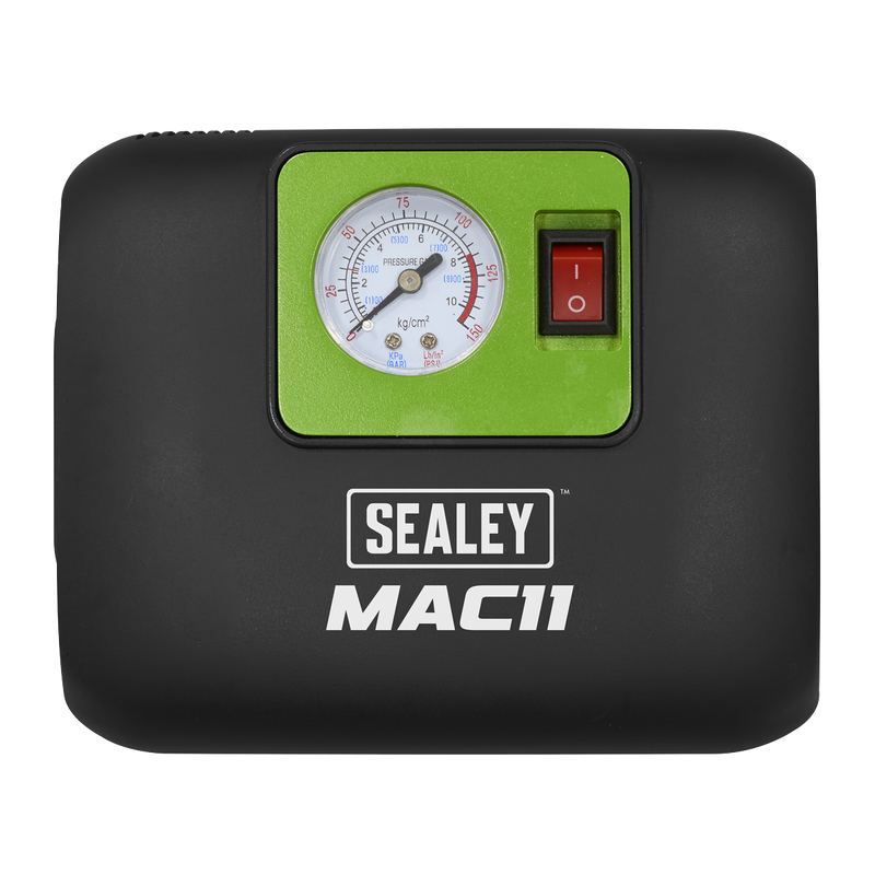 Sealey Tyre Inflator with Worklight 12V 120psi