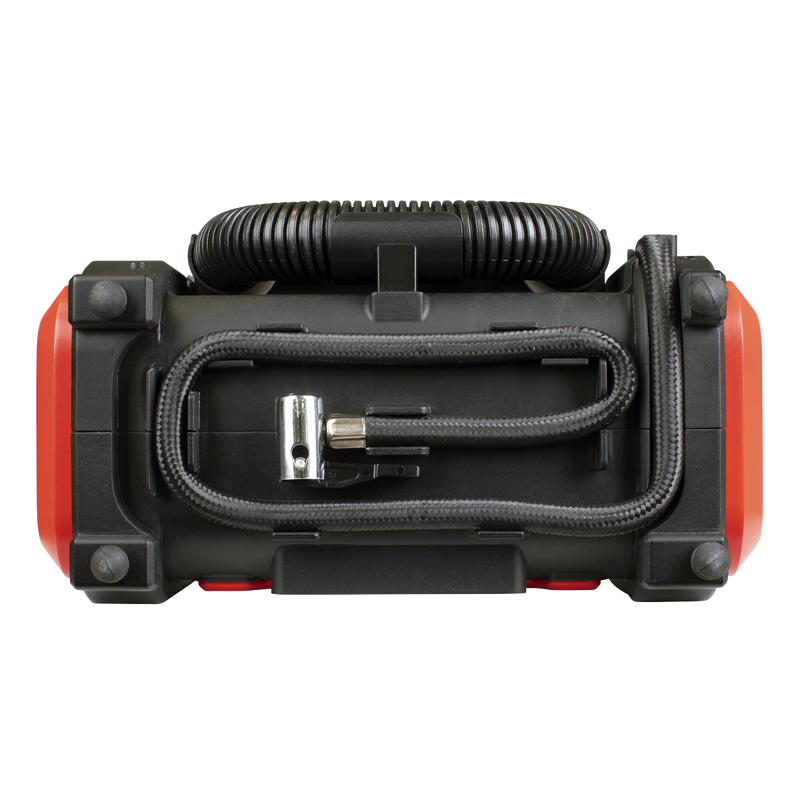 Sealey Rechargeable Tyre Inflator MAC13DR 120psi Air Pump