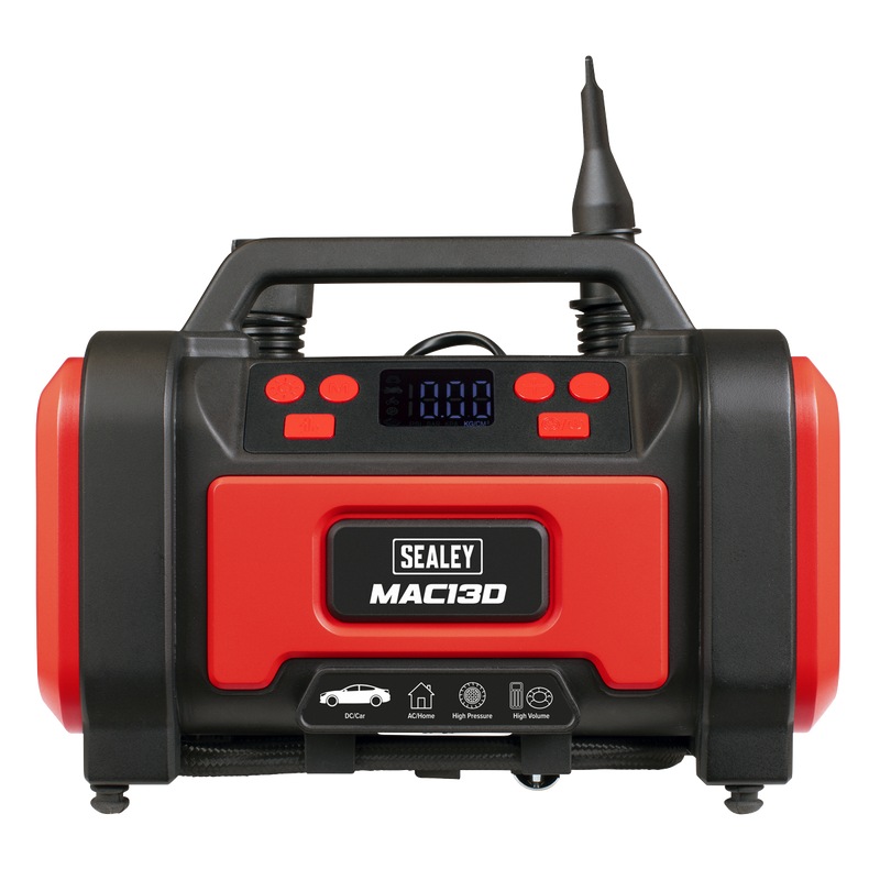 Sealey Tyre Inflator & High-Volume Air Pump MAC13D 120psi