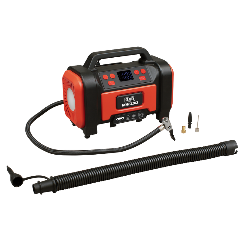 Sealey Tyre Inflator & High-Volume Air Pump MAC13D 120psi