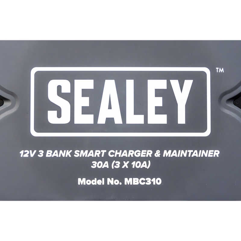 Sealey 3 Bank 12V Smart Charger MBC310 30A (3 x 10A)