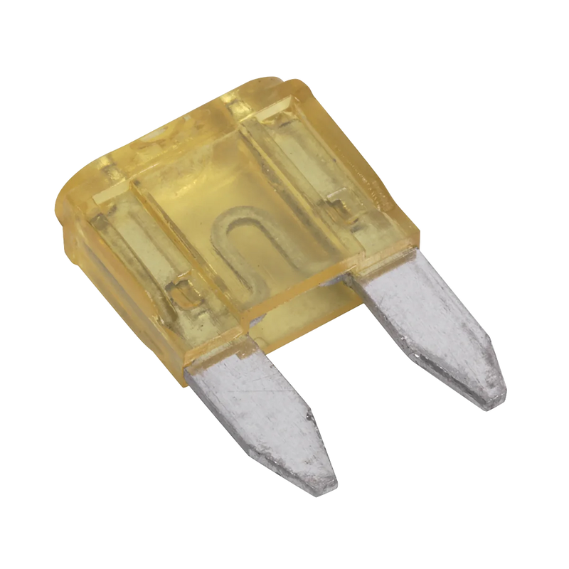 Sealey Automotive MINI Blade Fuse 20A - Pack of 50