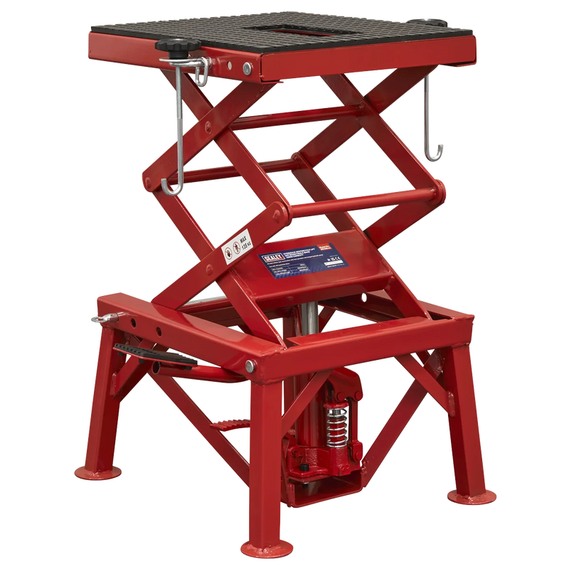 Sealey Hydraulic Motorcycle Lift MC135 135kg Capacity