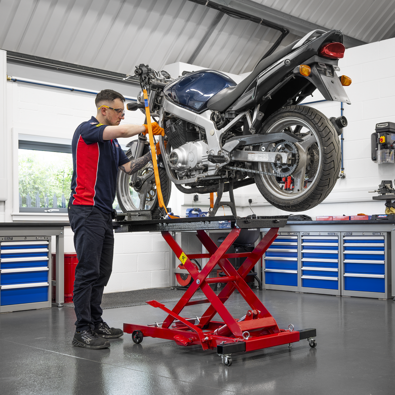 Sealey Premier Hydraulic Motorcycle Lift 363kg Capacity MC365