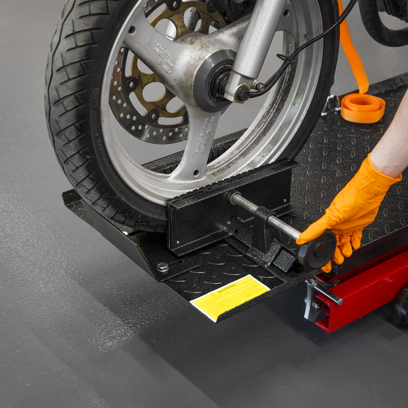Sealey Premier Hydraulic Motorcycle Lift 363kg Capacity MC365