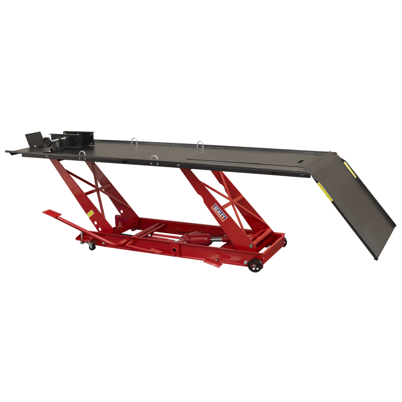 Sealey Hydraulic Motorcycle Lift 454kg Capacity MC401